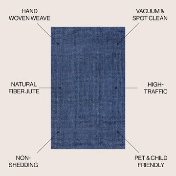 Pata Hand Woven Chunky Jute Area Rug